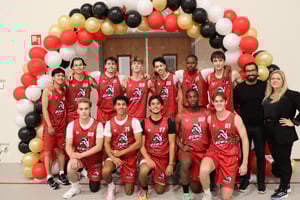 Lagersmit-Rowic-Basketball-Team